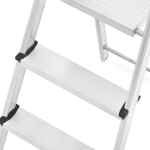 Drabina aluminiowa domowa wolnostojąca HIGHER 3 stopniowa