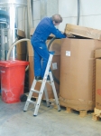 KRAUSE drabina aluminiowa wolnostojąca STABILO 4 stopnie