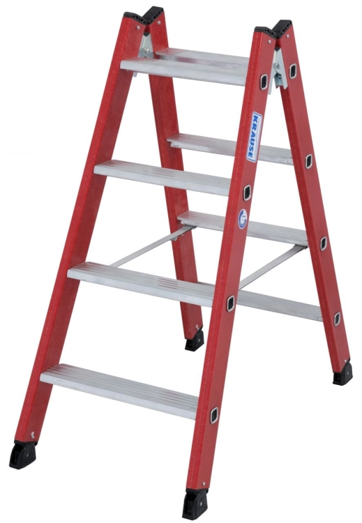 drabina z tworzywa sztucznego tworzywa krause 2x4.jpg