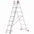 Drabina aluminiowa uniwersalna 3x7 HIGHER Professional na schody - 4,49 m
