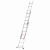 Drabina aluminiowa uniwersalna 3x7 HIGHER Professional na schody - 4,49 m