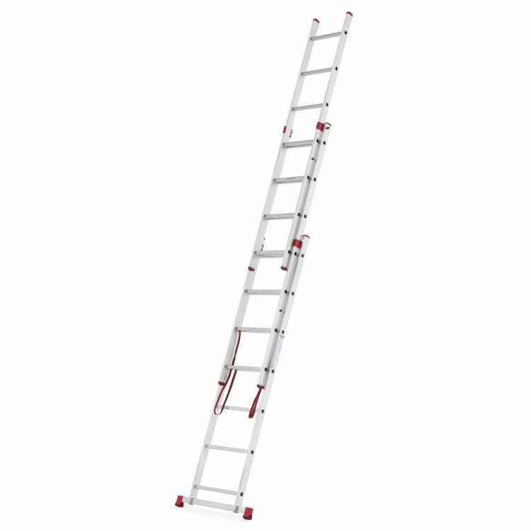 Drabina aluminiowa uniwersalna 3x7 HIGHER Professional na schody - 4,49 m