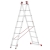 Drabina aluminiowa uniwersalna 3x8 HIGHER Professional na schody - 5,63 m