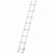 Drabina aluminiowa uniwersalna 3x8 HIGHER Professional na schody - 5,63 m