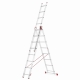 Drabina aluminiowa uniwersalna 3x8 HIGHER Professional na schody - 5,63 m
