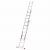Drabina aluminiowa uniwersalna 3x8 HIGHER Professional na schody - 5,63 m