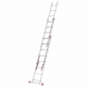 Drabina aluminiowa uniwersalna 3x8 HIGHER Professional na schody - 5,63 m