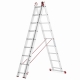 Drabina aluminiowa uniwersalna 3x9 HIGHER Professional na schody - 6,19 m