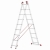 Drabina aluminiowa uniwersalna 3x9 HIGHER Professional na schody - 6,19 m