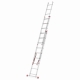 Drabina aluminiowa uniwersalna 3x9 HIGHER Professional na schody - 6,19 m