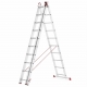 Drabina aluminiowa uniwersalna 3x10 HIGHER Professional na schody - 6,76 m