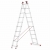 Drabina aluminiowa uniwersalna 3x10 HIGHER Professional na schody - 6,76 m
