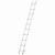 Drabina aluminiowa uniwersalna 3x10 HIGHER Professional na schody - 6,76 m