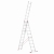 Drabina aluminiowa uniwersalna 3x10 HIGHER Professional na schody - 6,76 m