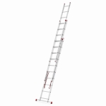 Drabina aluminiowa uniwersalna 3x10 HIGHER Professional na schody - 6,76 m