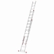 Drabina aluminiowa uniwersalna 3x10 HIGHER Professional na schody - 6,76 m