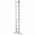 Drabina aluminiowa uniwersalna 3x10 HIGHER Professional na schody - 6,76 m