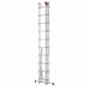 Drabina aluminiowa uniwersalna 3x10 HIGHER Professional na schody - 6,76 m