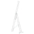 Drabina aluminiowa 3x14 wielofunkcyjna MOCNA 9,09 m uniwersalna udźwig 150kg