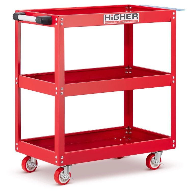 wózek warsztatowy HIGHER 175kg czerwony 1.jpg