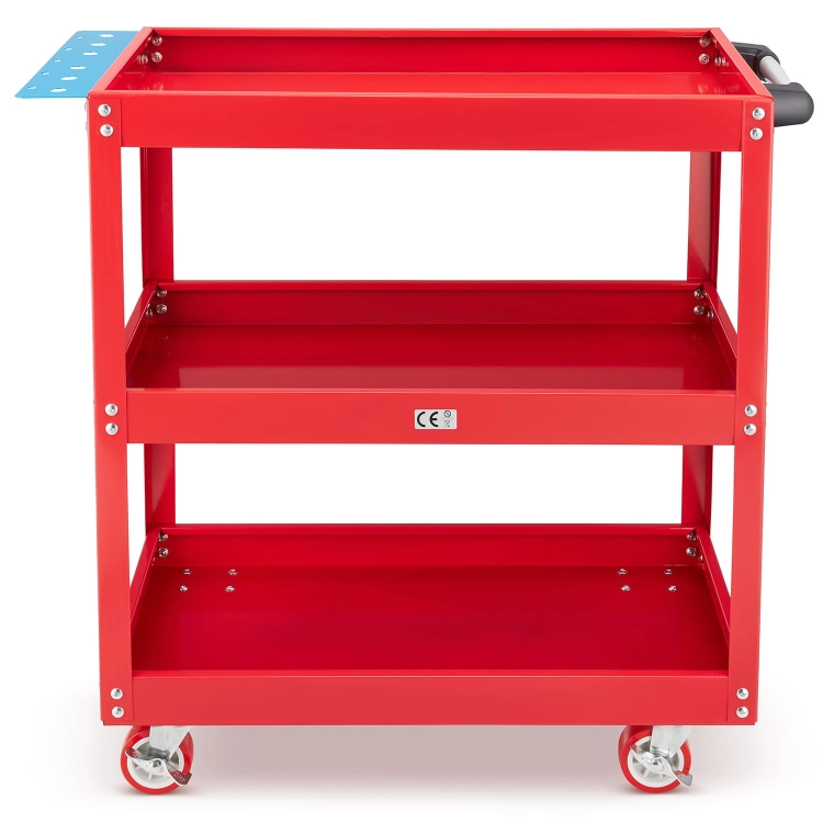 wózek warsztatowy HIGHER 175kg czerwony 2.jpg