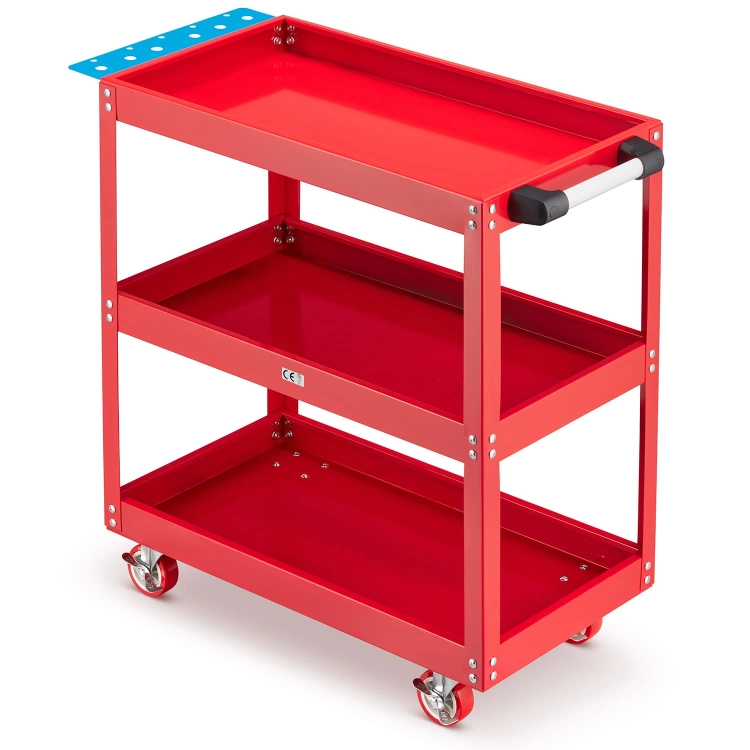 wózek warsztatowy HIGHER 175kg czerwony 4.jpg