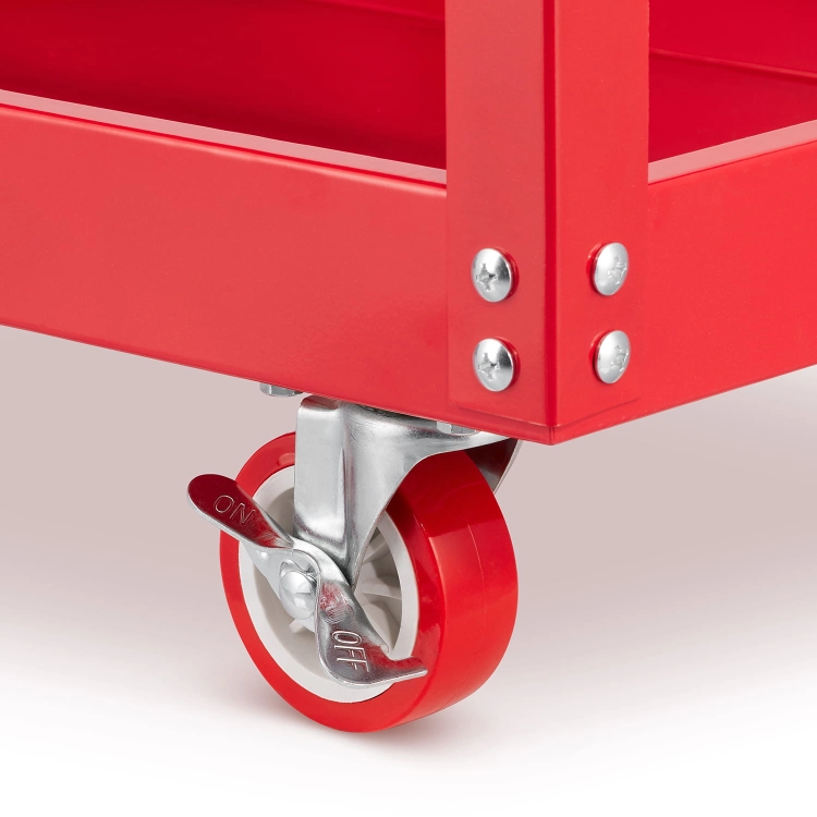 wózek warsztatowy HIGHER 175kg czerwony 5.jpg