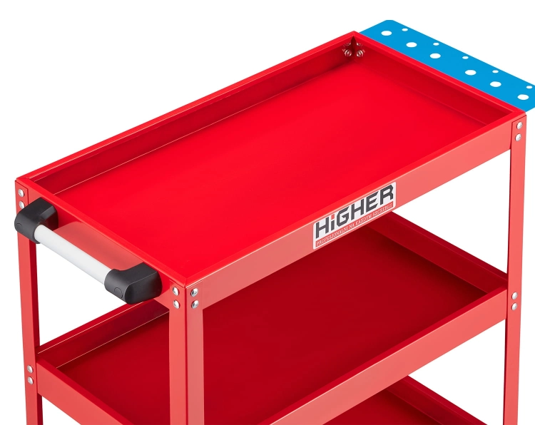 wózek warsztatowy HIGHER 175kg czerwony 6.jpg