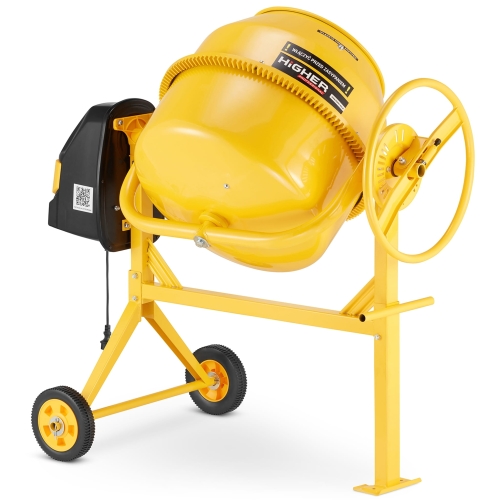 Betoniarka budowlana mieszarka elektryczna HIGHER 120L 650W 004.jpg