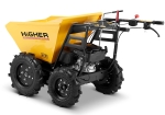 Taczka spalinowa mini wywrotka HIGHER wozidło spalinowe LONCIN 4,5 KM