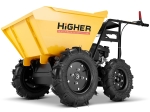Taczka spalinowa mini wywrotka HIGHER wozidło spalinowe LONCIN 4,5 KM