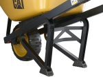 Taczka ogrodowa budowlana CATERPILLAR J-Series Steel 500kg Flat-Free Tire