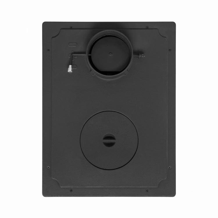 Piec kominek żeliwny koza z fajerką płytą grzewczą IGLO 805 bordowy