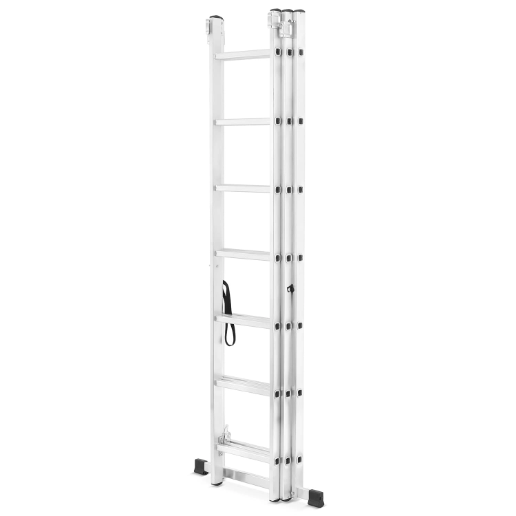 Drabina aluminiowa wielofunkcyjna z opcją ustawienia na schodach HIGHER 3x7 6307 5.jpg