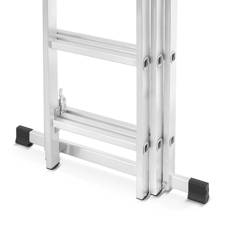 Drabina aluminiowa wielofunkcyjna z opcją ustawienia na schodach HIGHER 3x7 6307 6.jpg