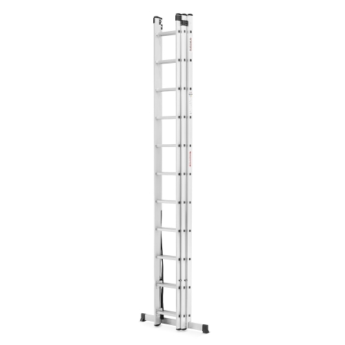 Drabina aluminiowa 3x11 HIGHER na schody 8,45 m 150 kg + hak
