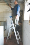 KRAUSE drabina aluminiowa wolnostojąca STABILO 4 stopnie