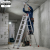 Drabina aluminiowa uniwersalna 3x7 HIGHER Professional na schody - 4,49 m