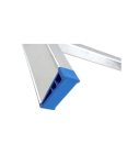 Drabina aluminiowa przegubowa teleskopowa Gierre 6+6 wielofunkcyjna na schody 150 kg 7 m EN-131