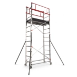 Rusztowanie jezdne aluminiowe GIERRE G-TA1900FL 4,8 m modułowe profesjonalne
