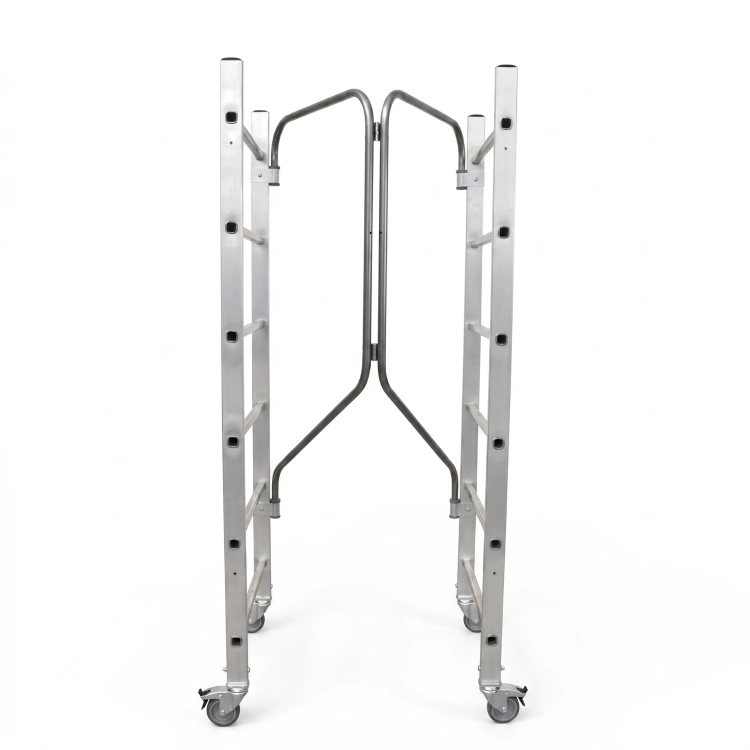 Rusztowanie aluminiowe jezdne GIERRE G-FX001FL 2,91 m składane hamulec 150 kg