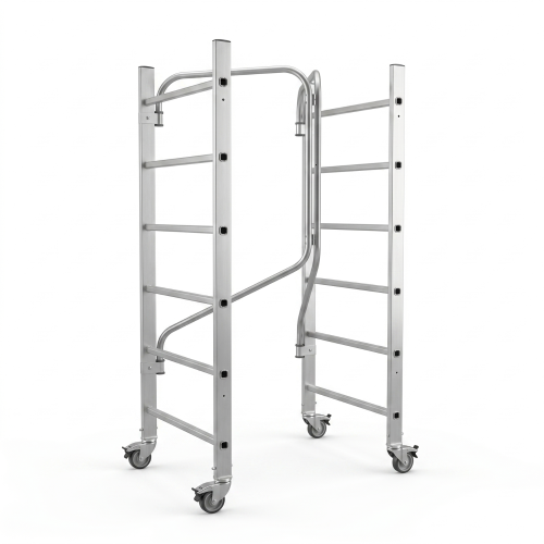 Rusztowanie aluminiowe jezdne GIERRE G-FX001FL 2,91 m składane hamulec 150 kg