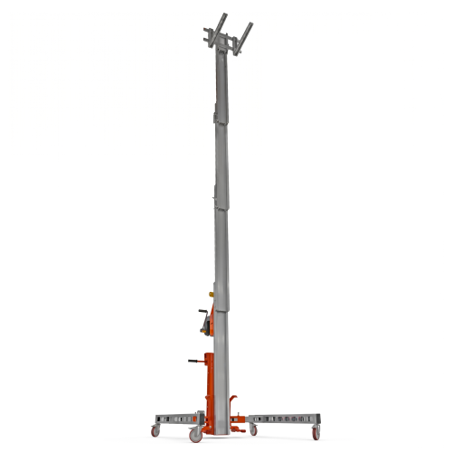 Aluminiowy jezdny manualny podnośnik materiałów Faraone 300 kg 1,95 m