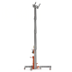 Aluminiowy jezdny manualny podnośnik materiałów HWBIG2 Faraone 300 kg 3,45 m