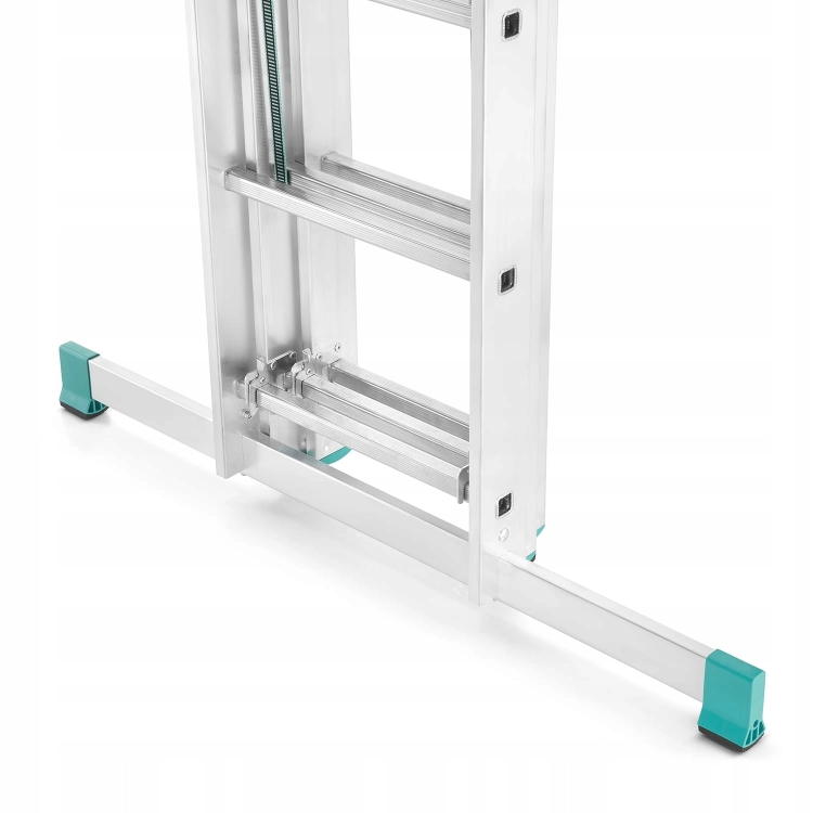Drabina aluminiowa 3x12 wielofunkcyjna MOCNA 7,98m uniwersalna udźwig 150kg