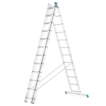 Drabina aluminiowa 3x12 wielofunkcyjna MOCNA 7,98m uniwersalna udźwig 150kg