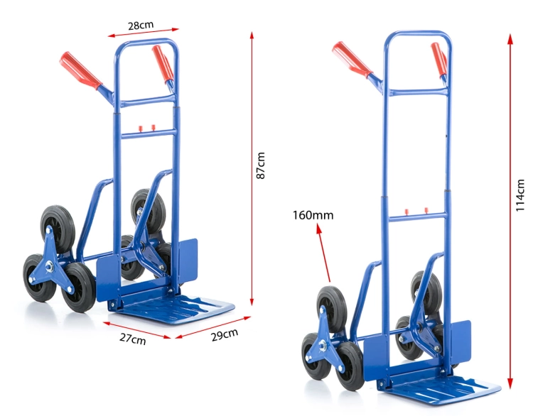 Składany wózek transportowy schodowy - młynarka do 250kg-12.jpg
