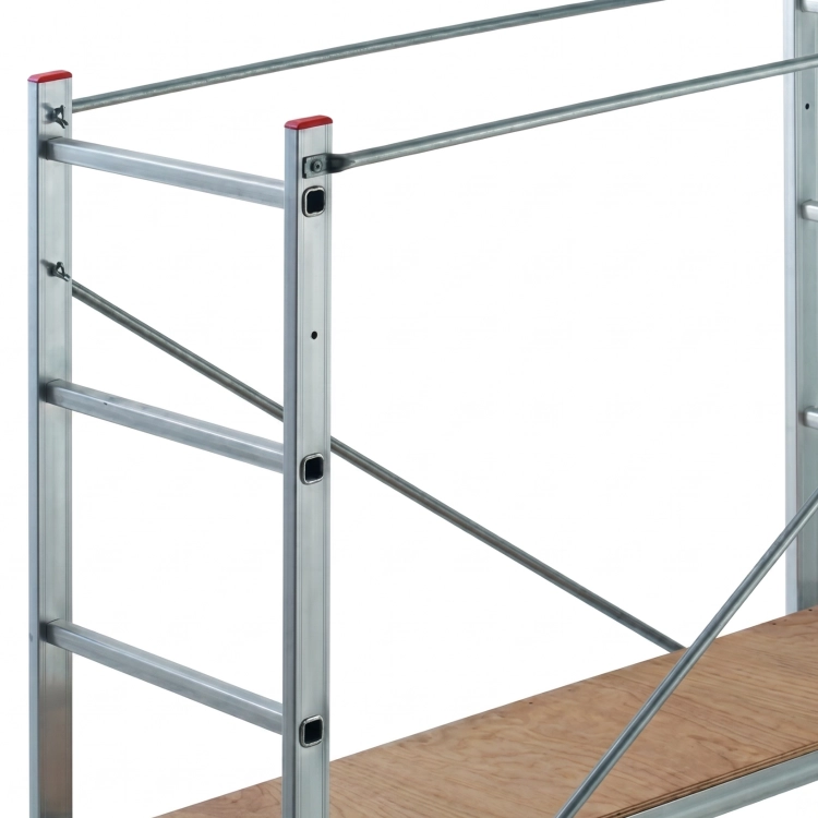 Rusztowanie aluminiowe jezdne przejezdne GIERRE Easy 100 G-FA100EY 2,86 m modułowe