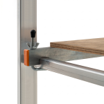 Rusztowanie aluminiowe przegubowe jezdne przejezdne 4w1 GIERRE Easy 200 G-FA200EY 3,8 m modułowe