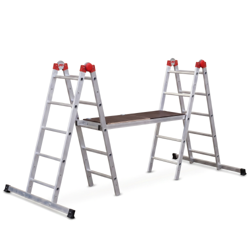 Rusztowanie aluminiowe przegubowe jezdne przejezdne 4w1 GIERRE Easy 200 G-FA200EY 3,8 m modułowe